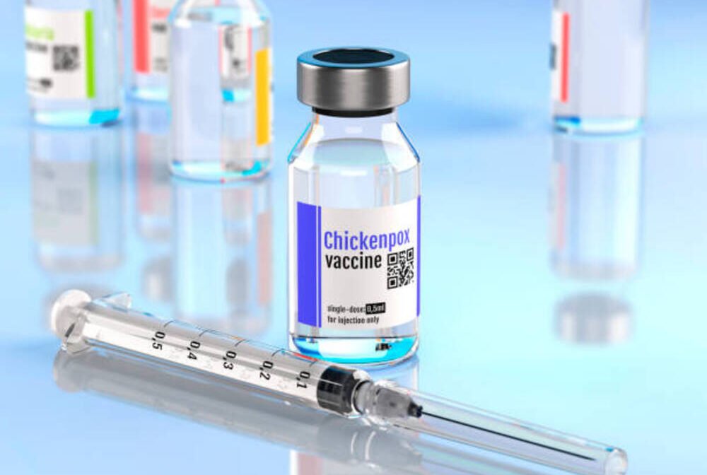 Chickenpox vaccine, illustration